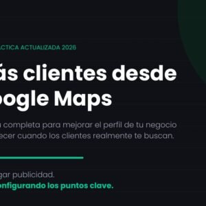 Guía: Más clientes desde Google Maps